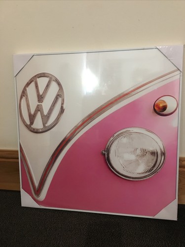 Official pink campervan - vw,