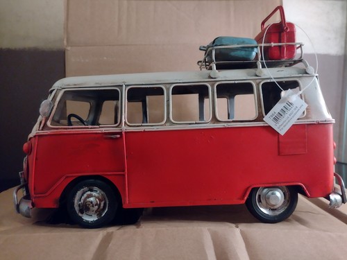 Red campervan vintage - red,